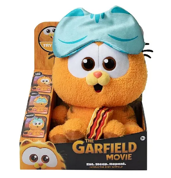 GARFIELD PLUSH FIGURE WITH SOUND BABY GARFIELD 31 CM